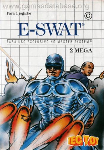Cover E-SWAT - City Under Siege for Master System II
